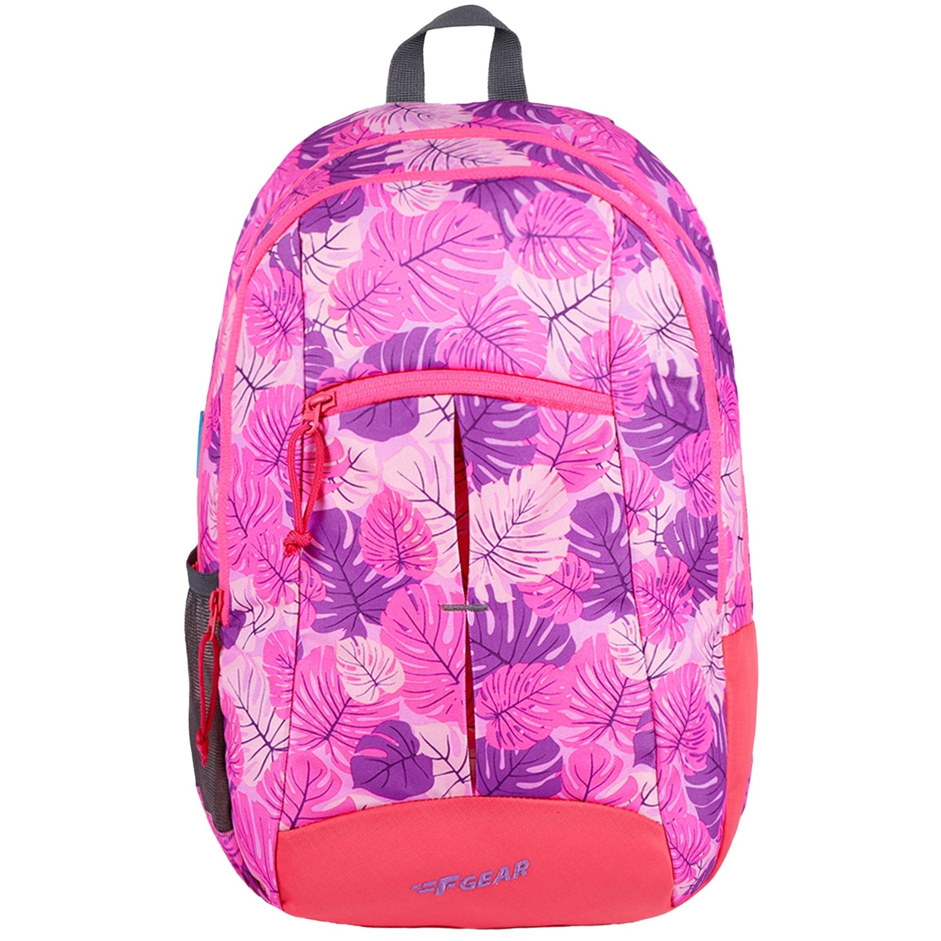 Ellis 17L Tropical pink and purple Backpack – F Gear.in