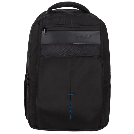 Gravity Black 30L Laptop Backpack with raincover