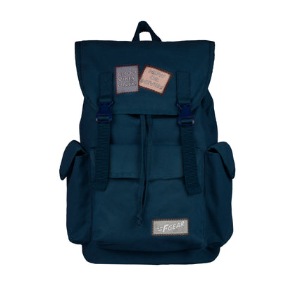 Webster 21L Navy Canvas Backpack