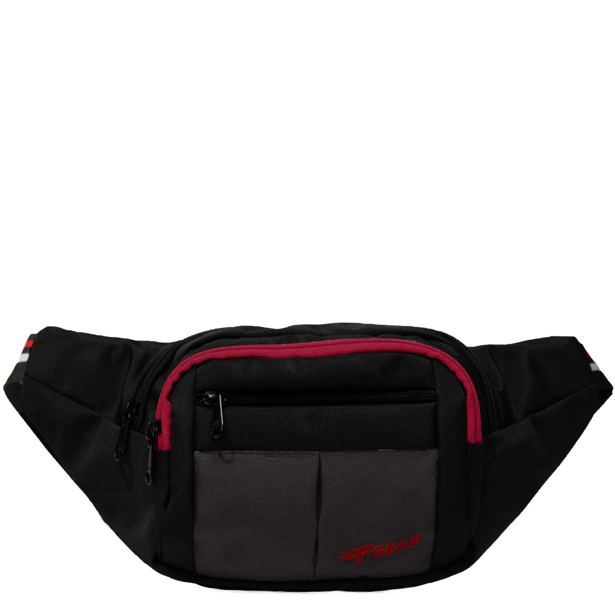 Lattitude Black Red Waist Pouch F Gear.in