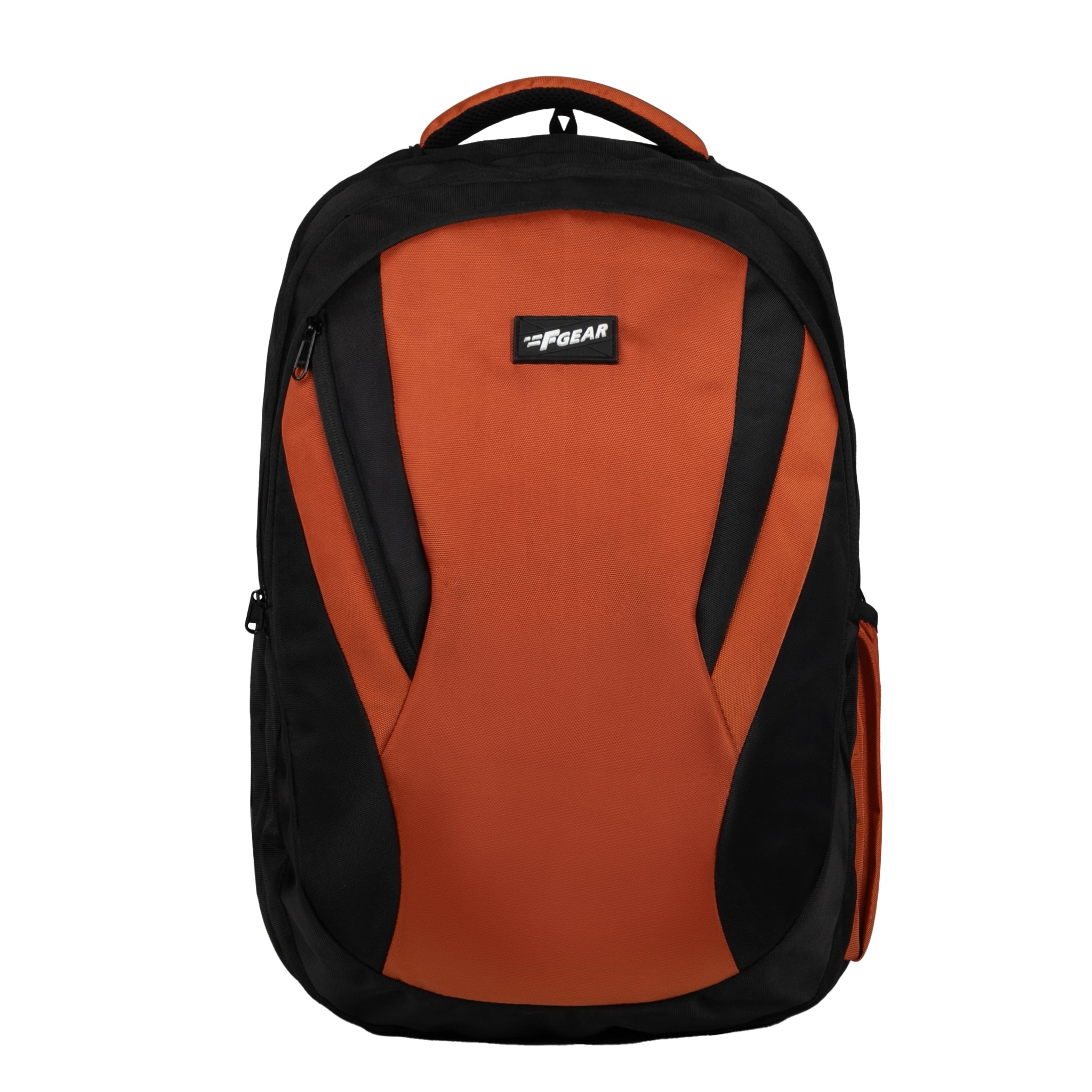 Black and orange backpack sale