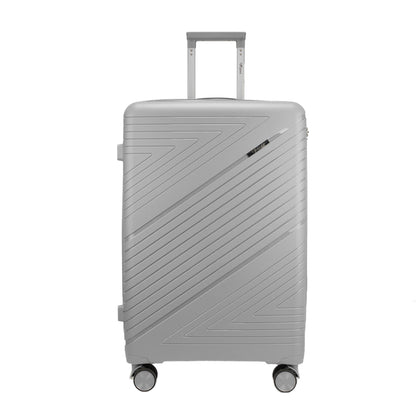 PPS33 26" Light Grey Check-in Medium Suitcase