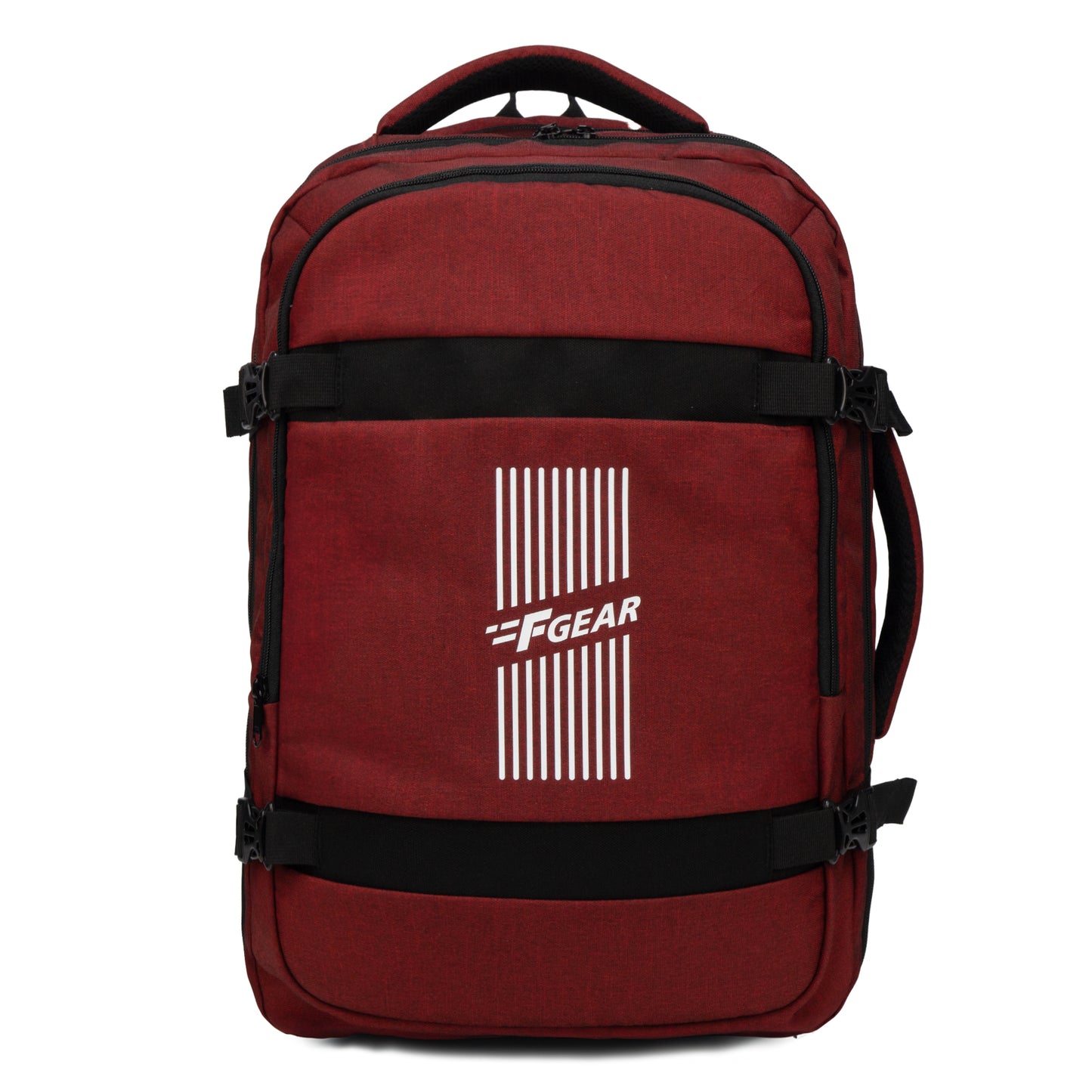 Road Runner 40L Melange Maroon Laptop Backpack