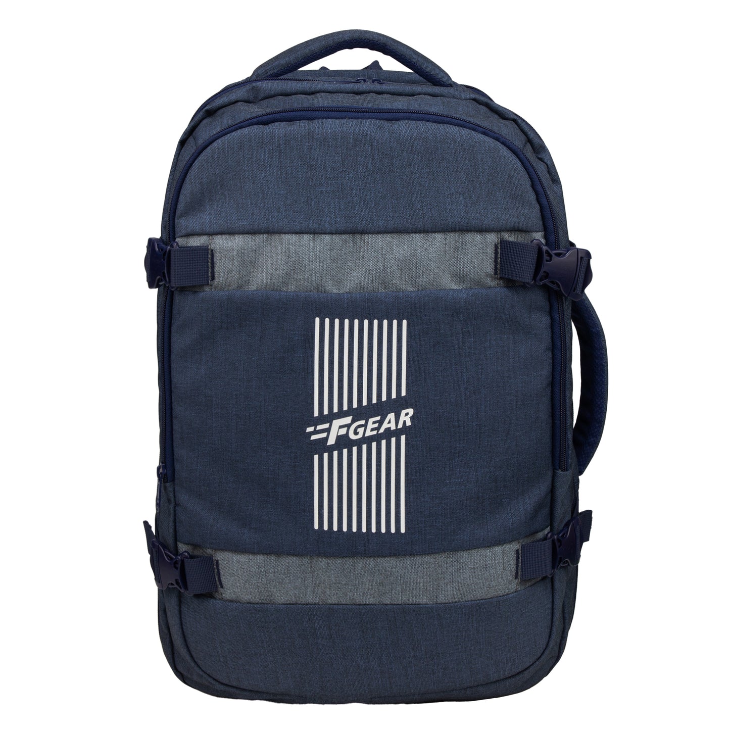 Road Runner 40L Melange Navy Laptop Backpack