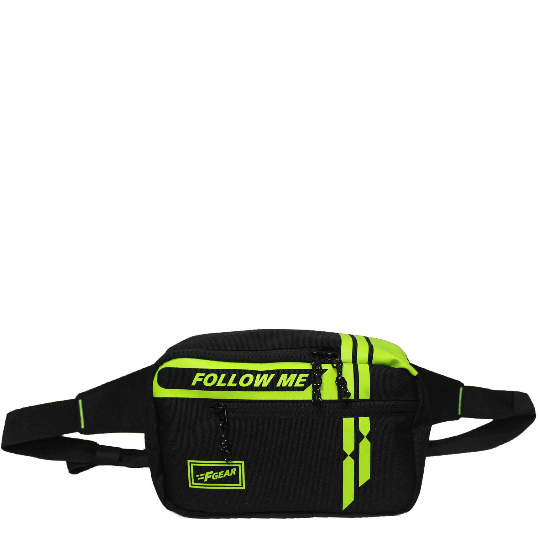 Neon green waist discount bag