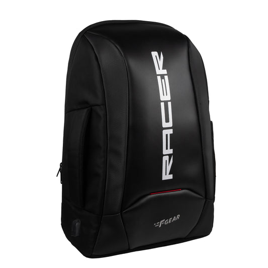 Racer 20L Black Anti theft Laptop Backpack