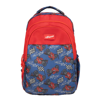 Fable 24L Blue Red Moto Manic Backpack