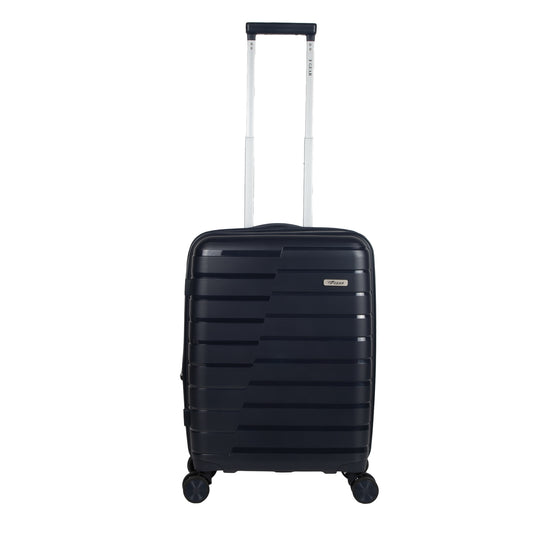 PPS27 20" Navy Blue Expandable Small Carry-On Luggage Suitcase