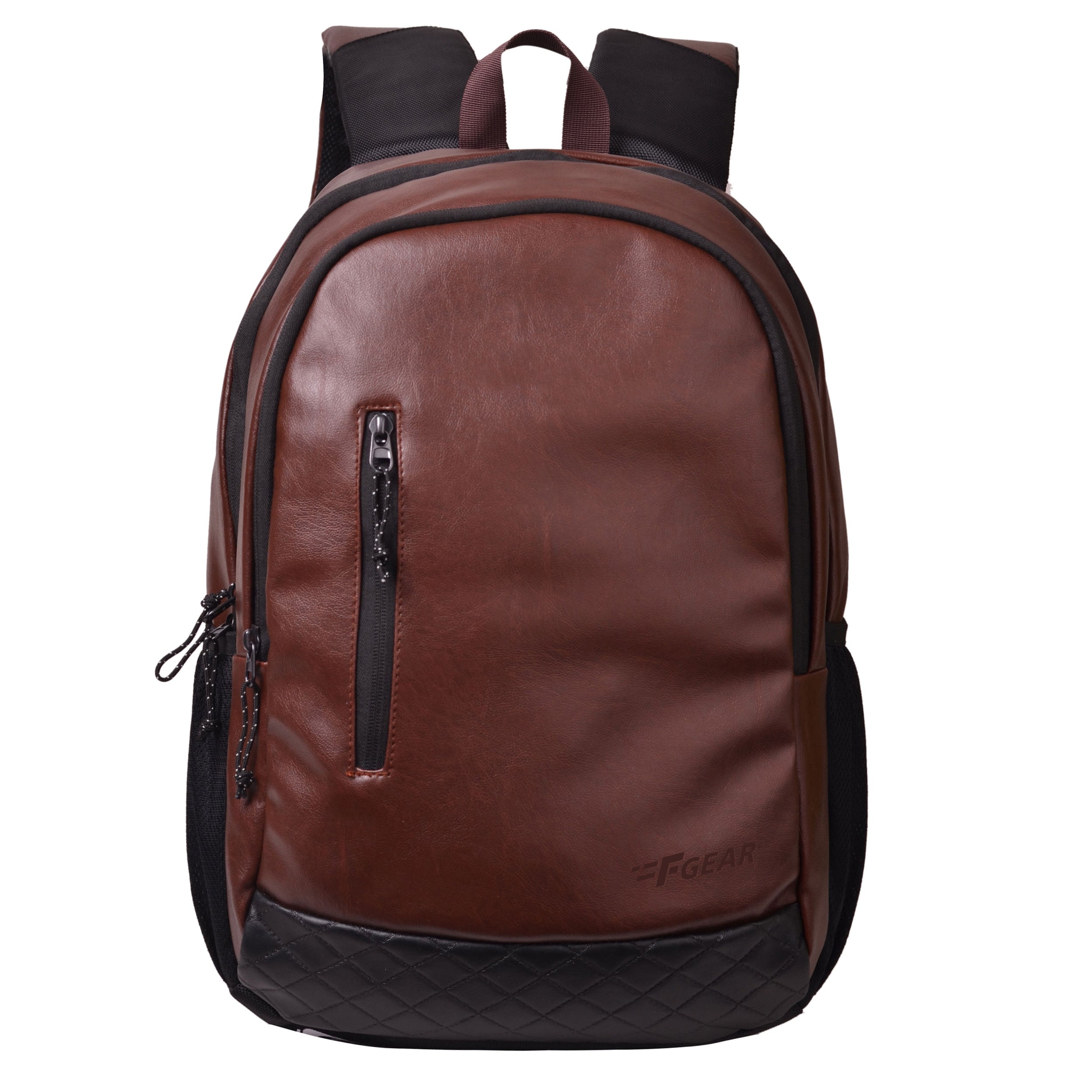 Executive shop leather backpack