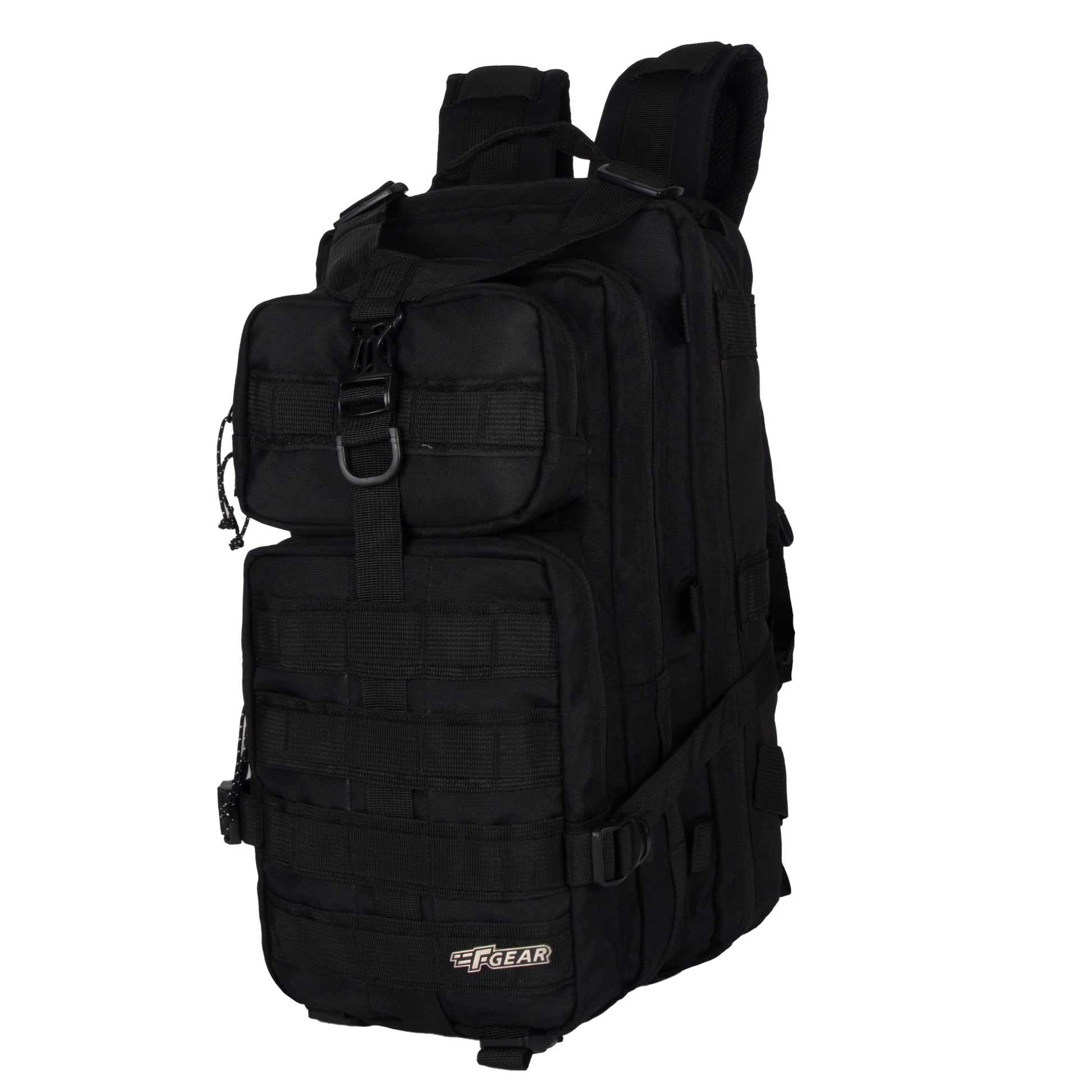 Military Style MOLLE Tactical Backpack Rucksack —