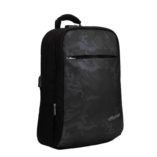 Harvey 25L Camo Navy Laptop Backpack