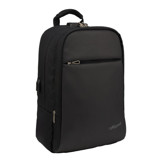 Harvey 25L Matt Black Laptop Backpack