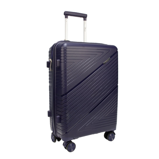 PPS33 22" Navy Blue Cabin Small Suitcase