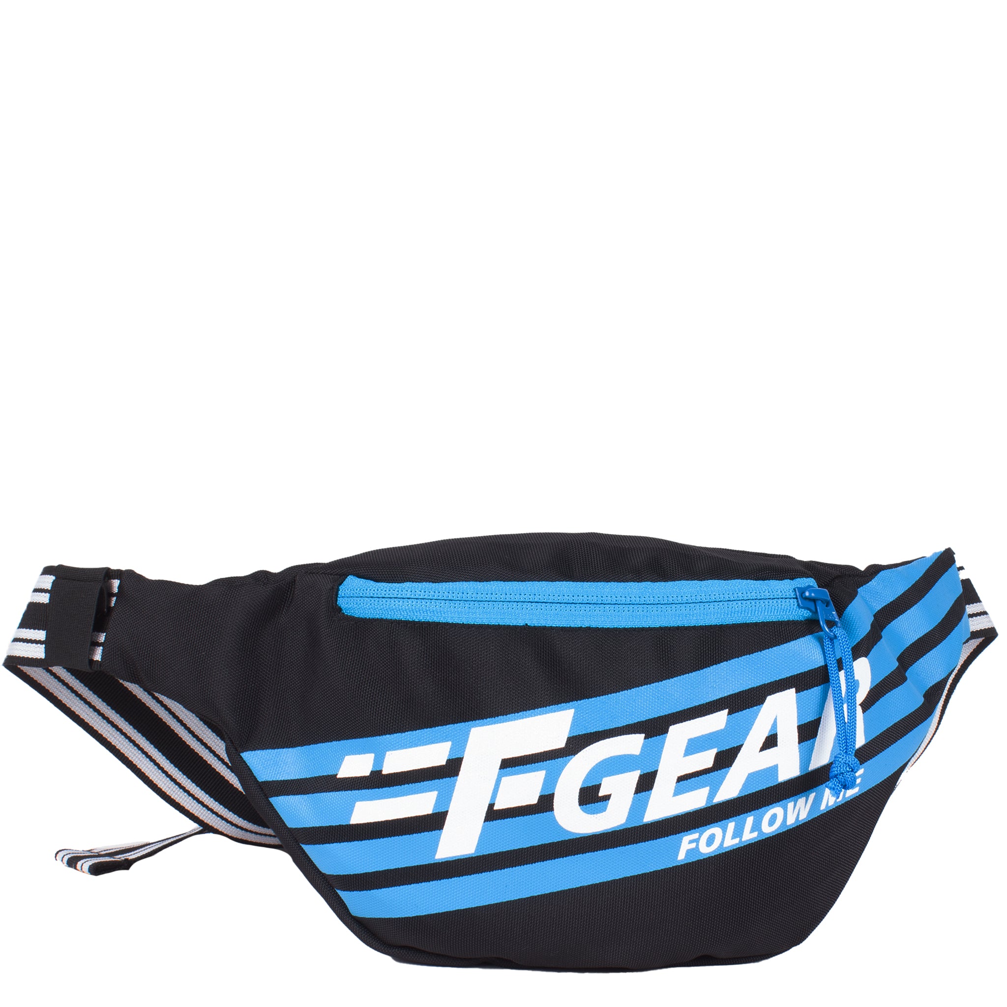 Blue and outlet white fanny pack