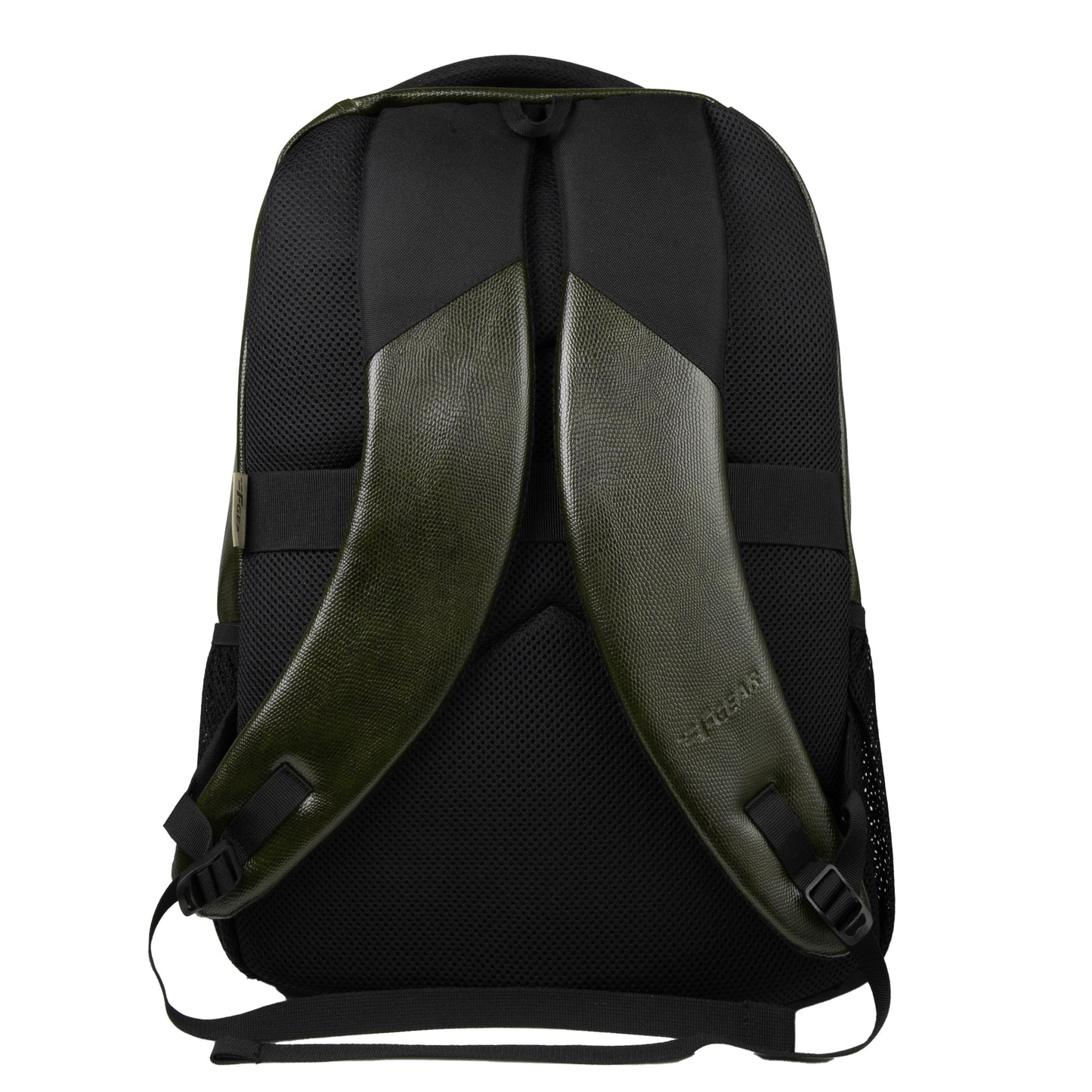 Mastermind 27L Green Vegan Leather Laptop Backpack