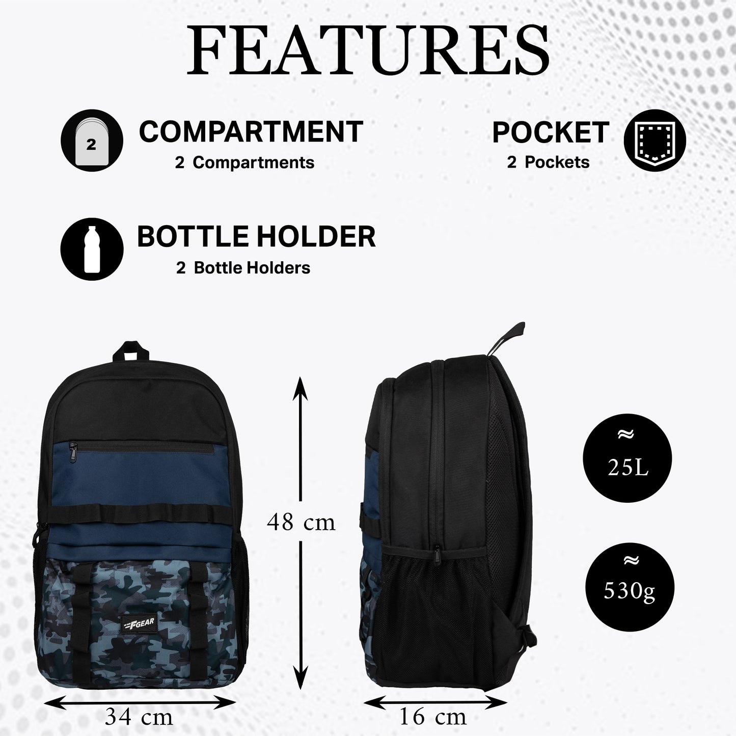 Horizon 25L Wild Stone Backpack