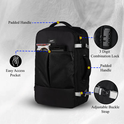 Ambient  35L  Black Laptop backpack