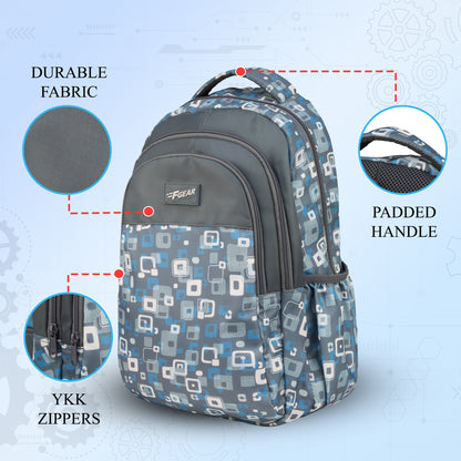 Fable 24L Oxford Grey Square Backpack