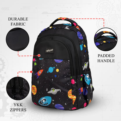 Fable 24L Black Planets Backpack