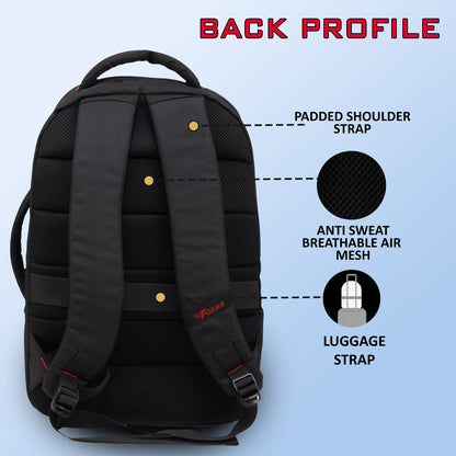 Gunnar Black 20L Laptop Backpack