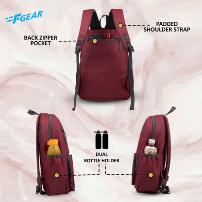 Blaze 10 L Maroon Backpack