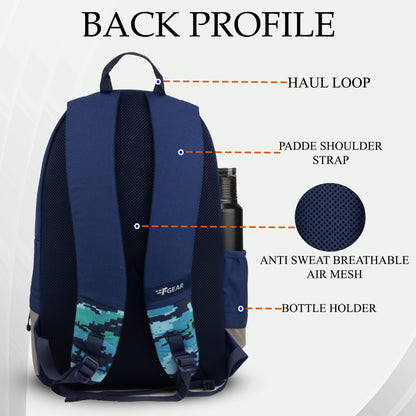 Burner 19L ACV Aqua Navy Backpack