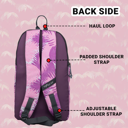 Ritz 6L Ferns Purple Pink Backpack