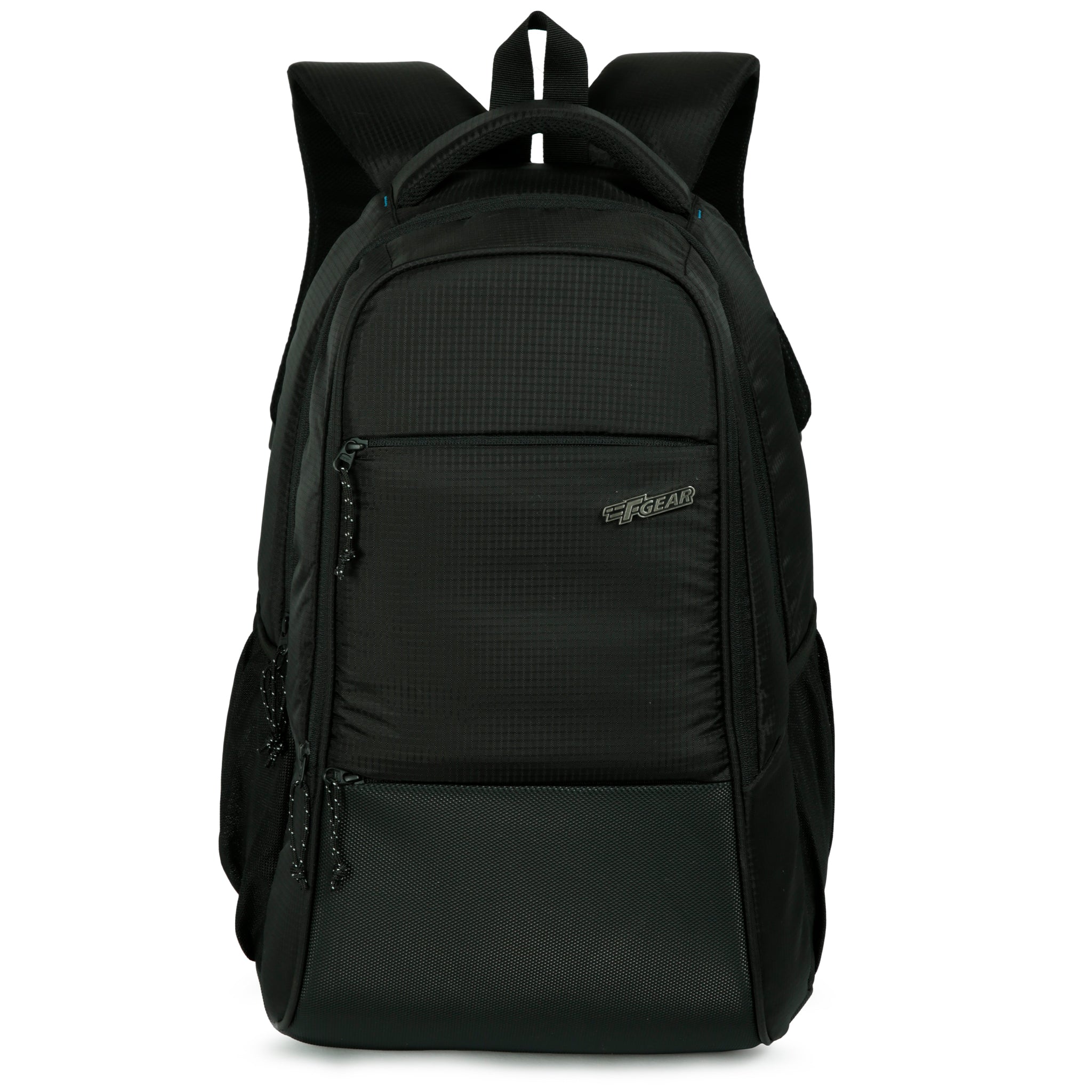 Black backpack shop with compartments