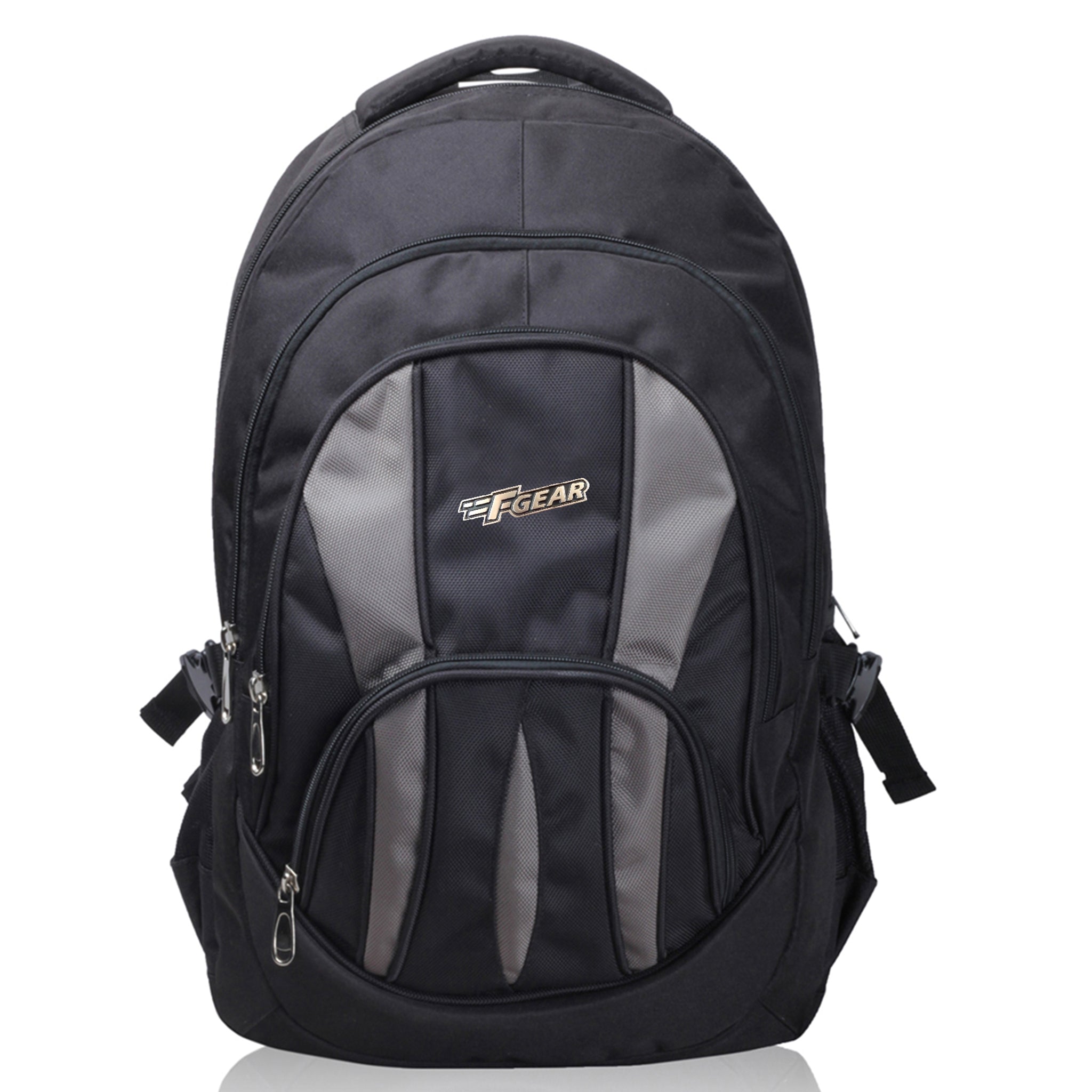 Lightweight Casual Solid Color Unisex Backpack for School-Black -  Walmart.com