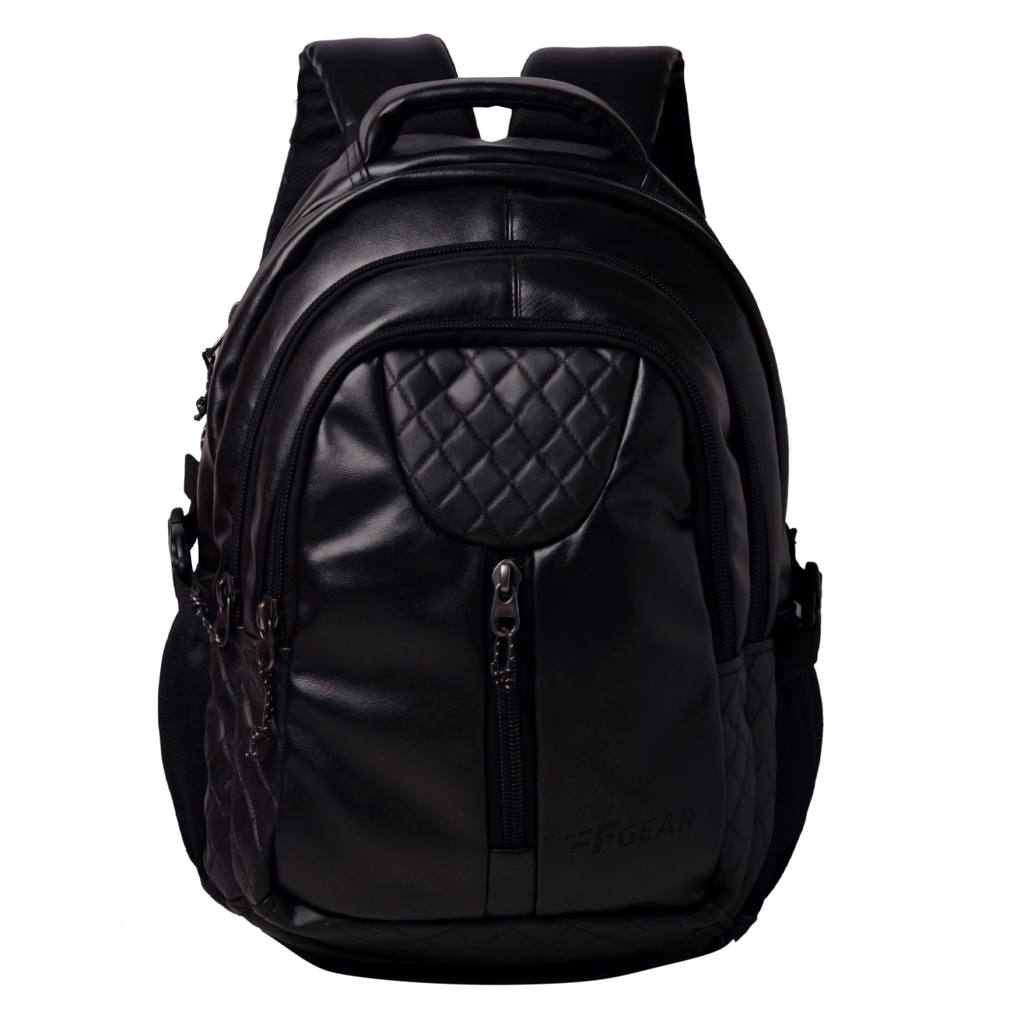 Buy F Gear Tycoon Black Artificial Leather Laptop Backpack 27 L Online at  Best Prices in India - JioMart.