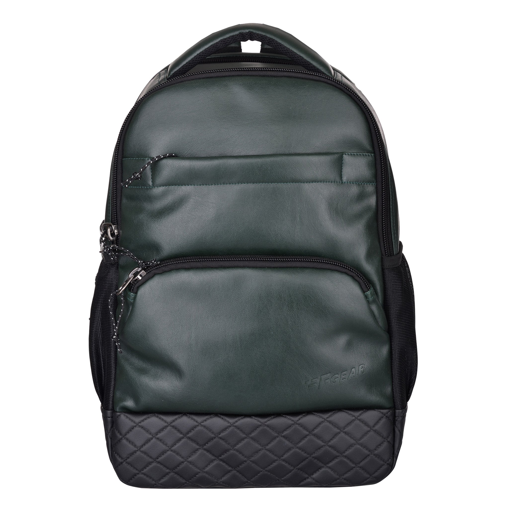 Gear shop leather backpack