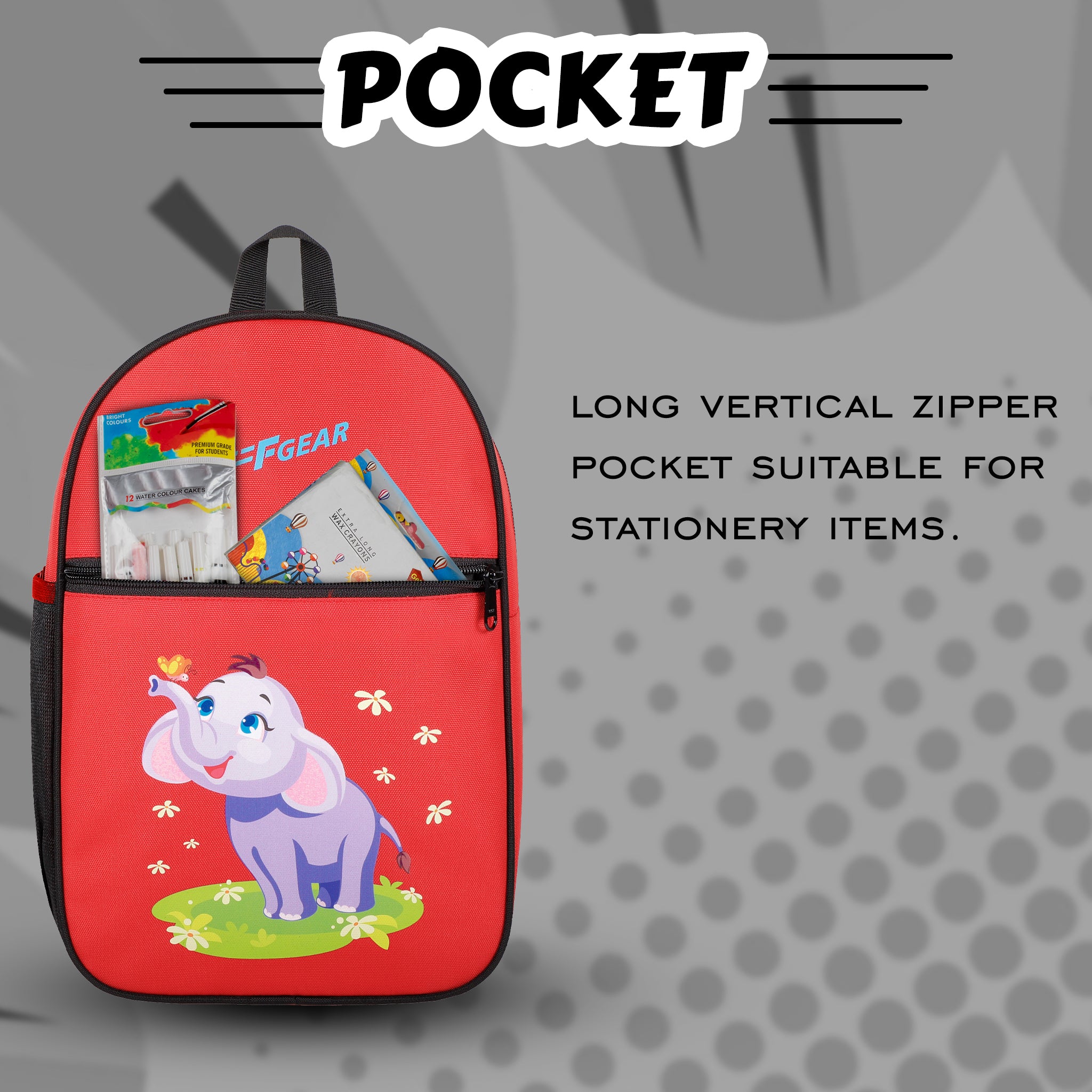 Animal bright cheap backpack