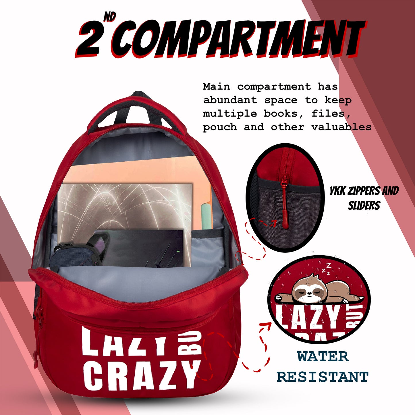 LBC 23L Red Backpack