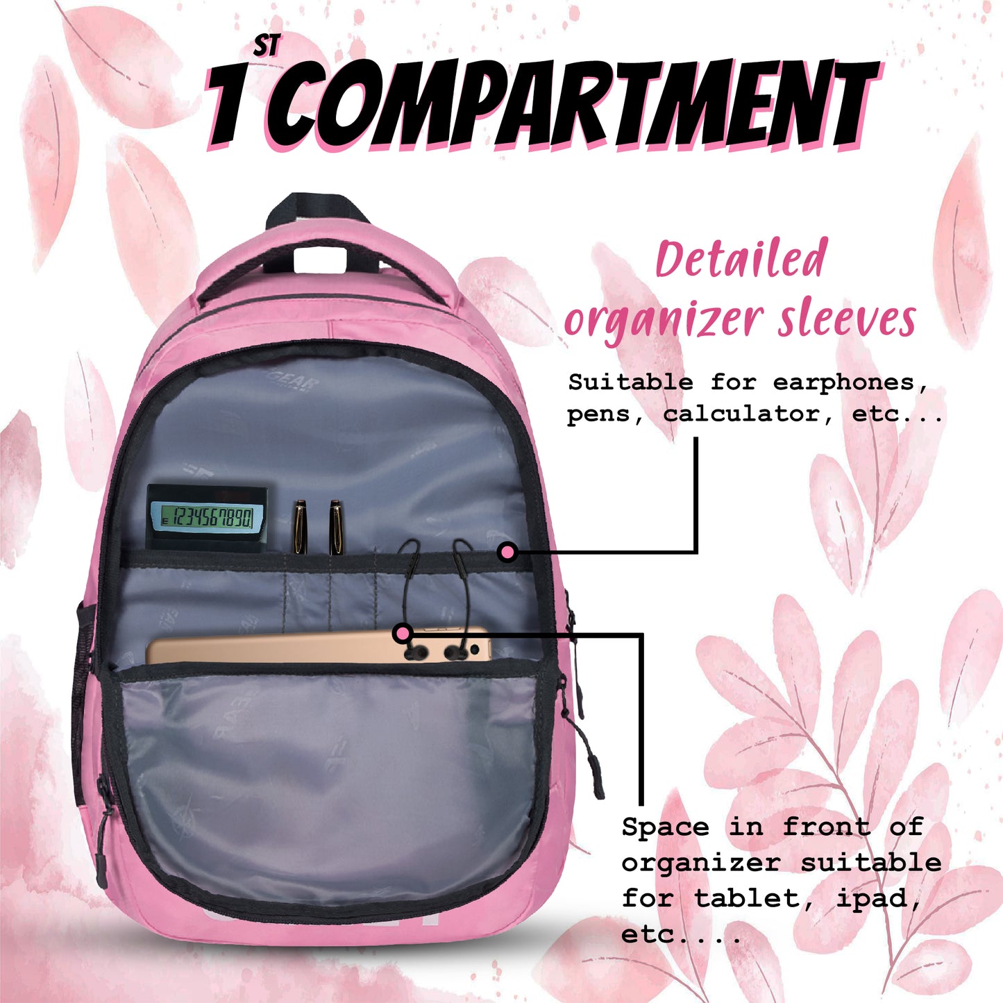 LBC 23L Rose Pink Backpack