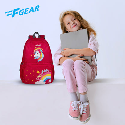 Unicorn 22L Red Kids Backpack