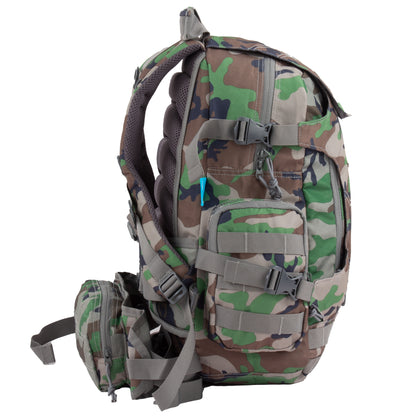 F Gear Military Ambush 32 L Woodland A Camo Rucksack