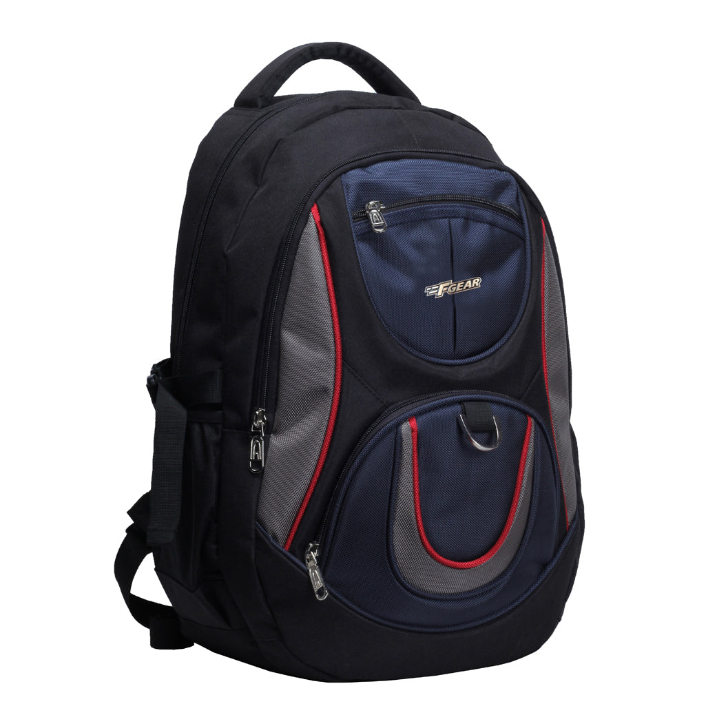 F Gear Axe Navy Blue School bag Stylish Trendy College Laptop Backpacks F Gear.in