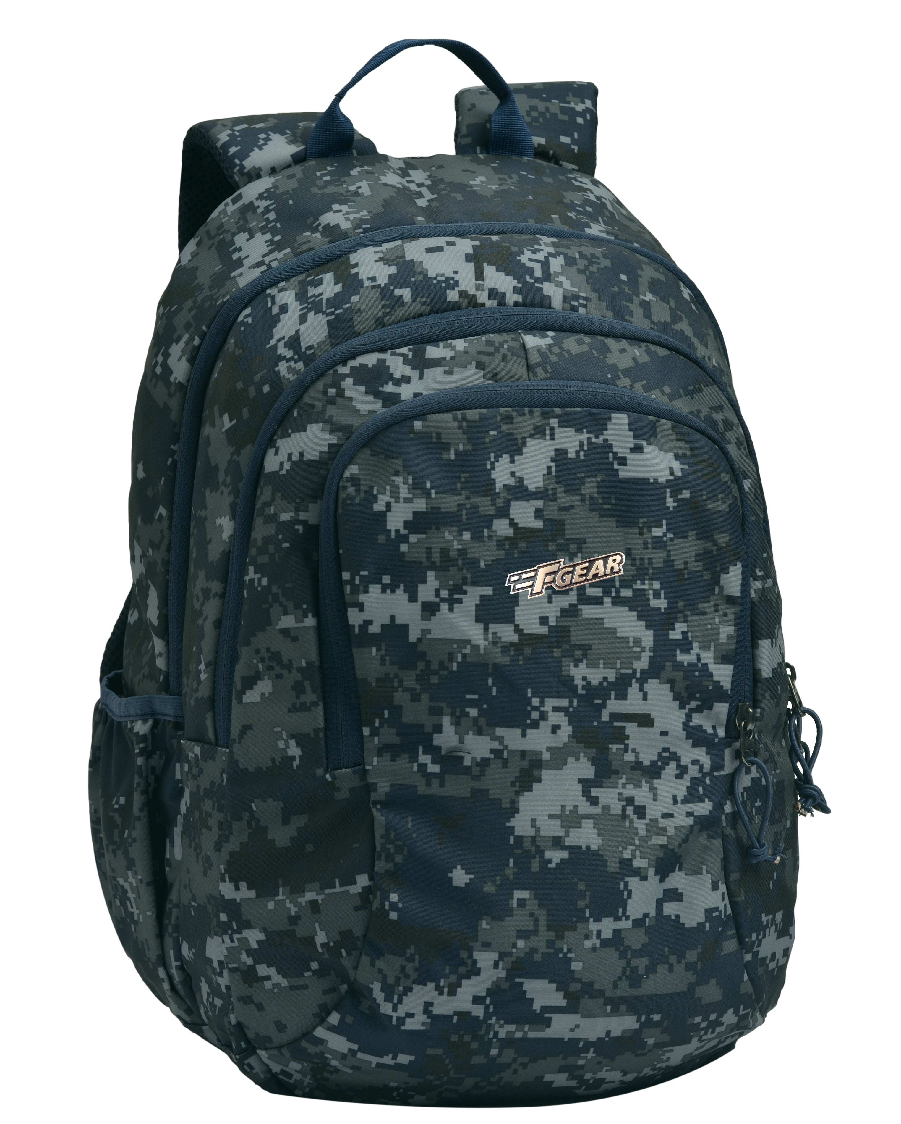 Graphite Camouflage Wax Canvas Backpack | Meanwhile
