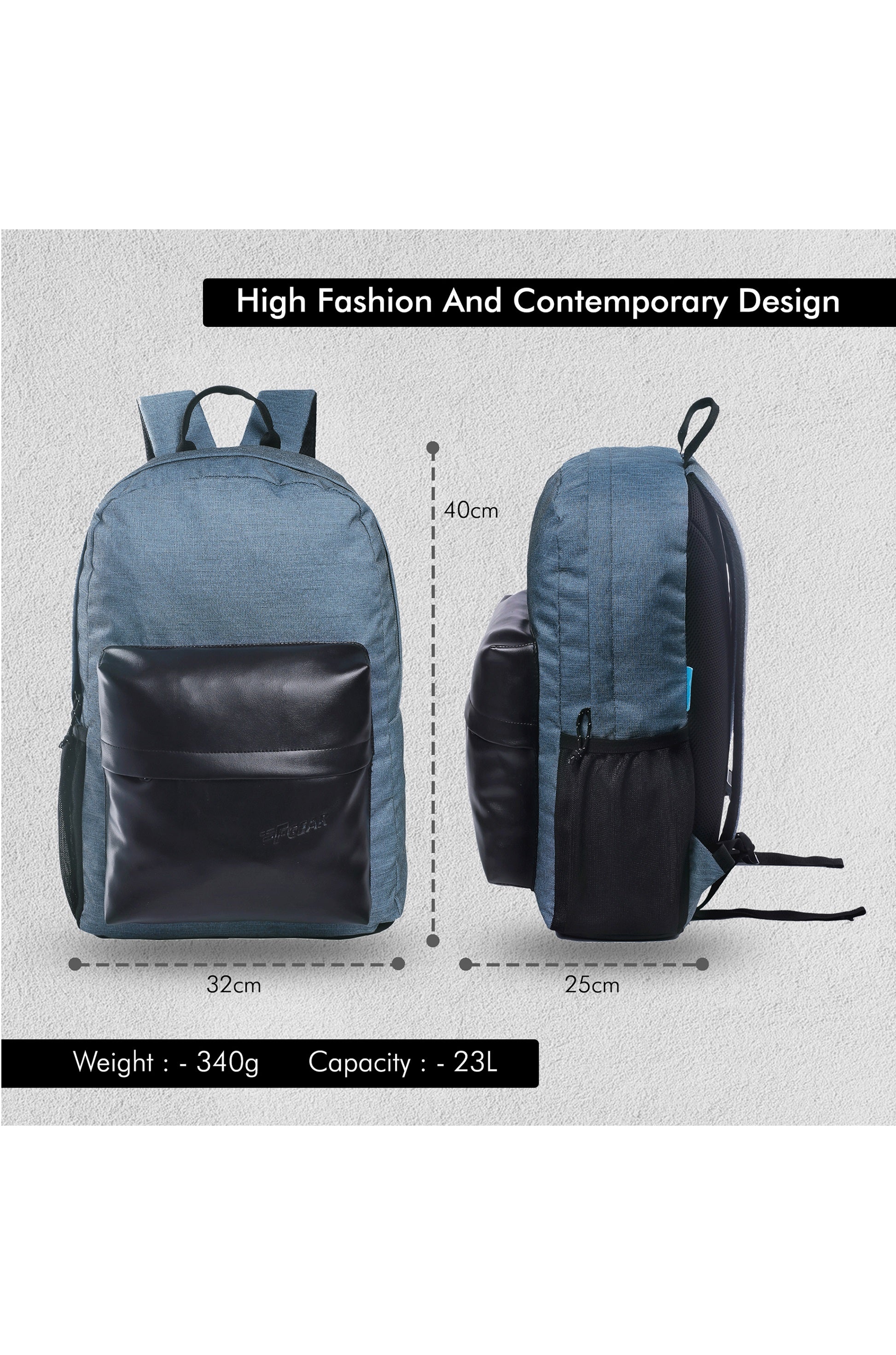 Martucci Pu Leather 3 in 1 Convertible Backpack Handbag/Shoulder Bag for  Women and Girls 25 L Backpack Blue - Price in India | Flipkart.com
