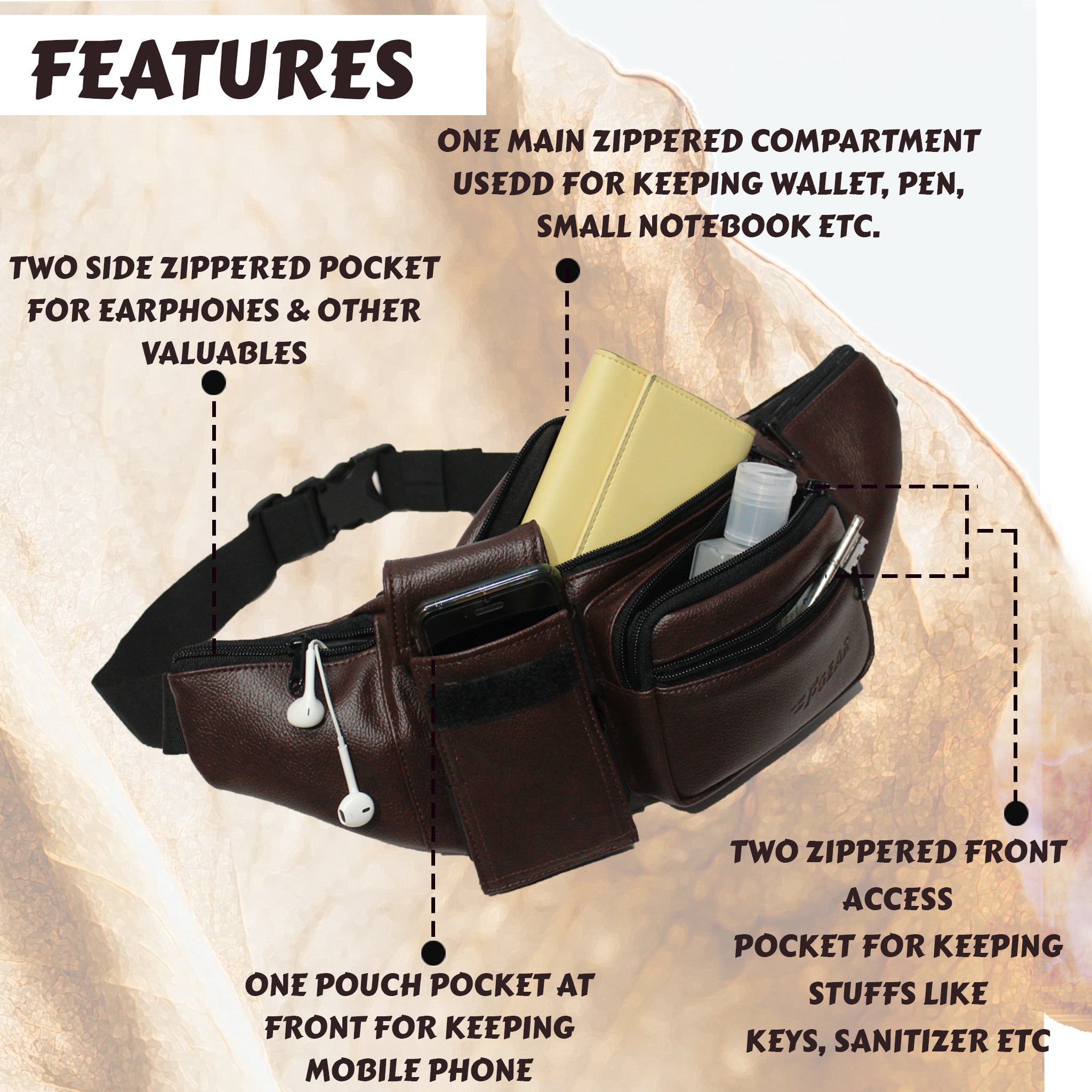 The Harmon Belt Bag In Goldenrod – FOUNT
