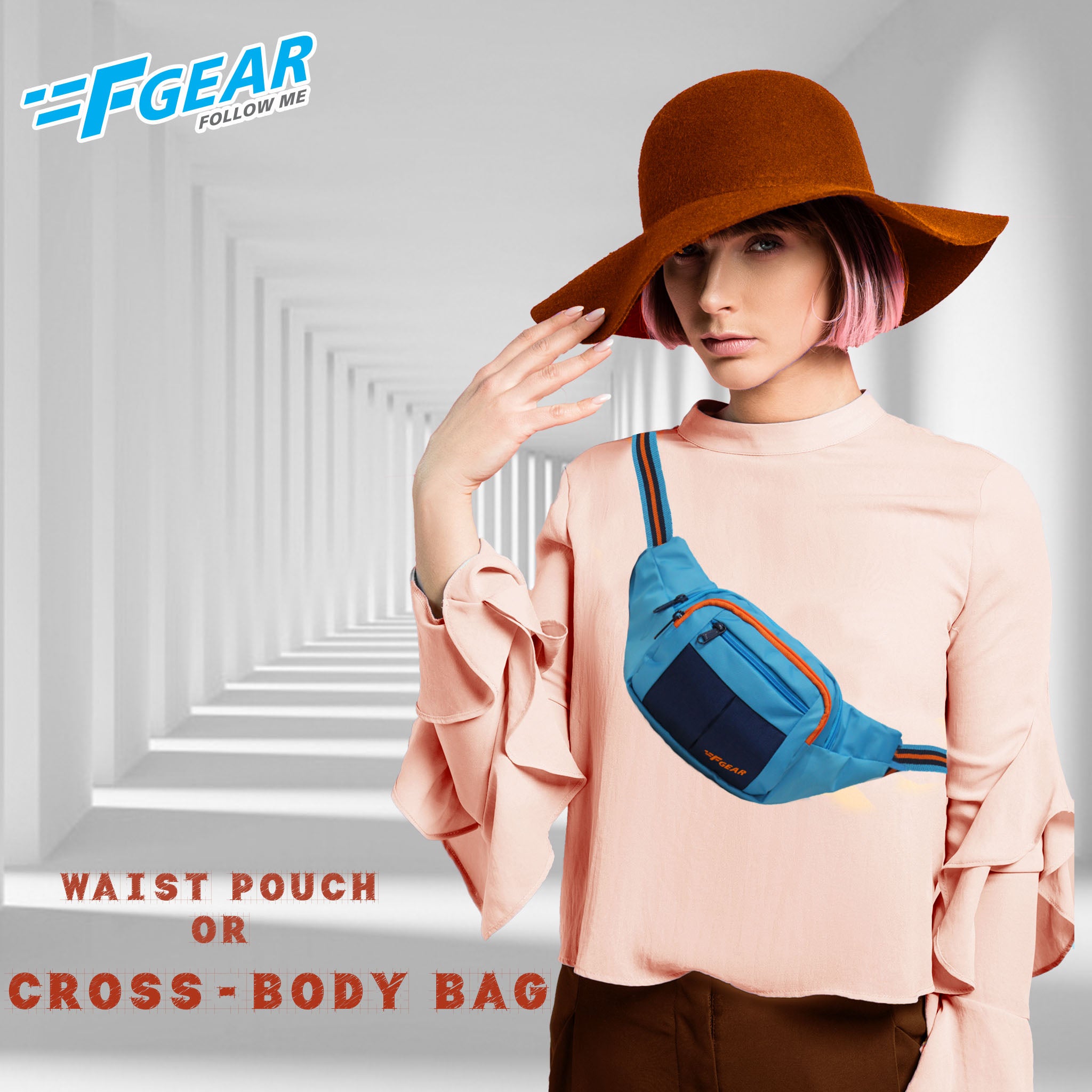 Waist deals pouch bag